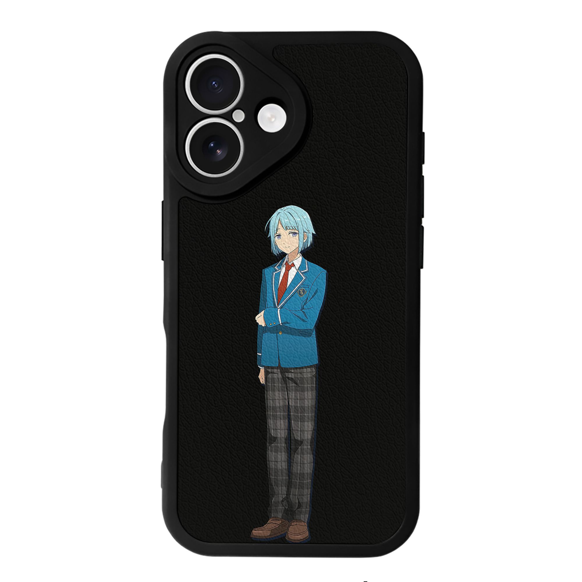 （画像用） あんさんぶるスターズ! Ensemble Stars 【iPhone 16シリーズ対応】シリコンスマホケース（レザー調） 材質：シリコン